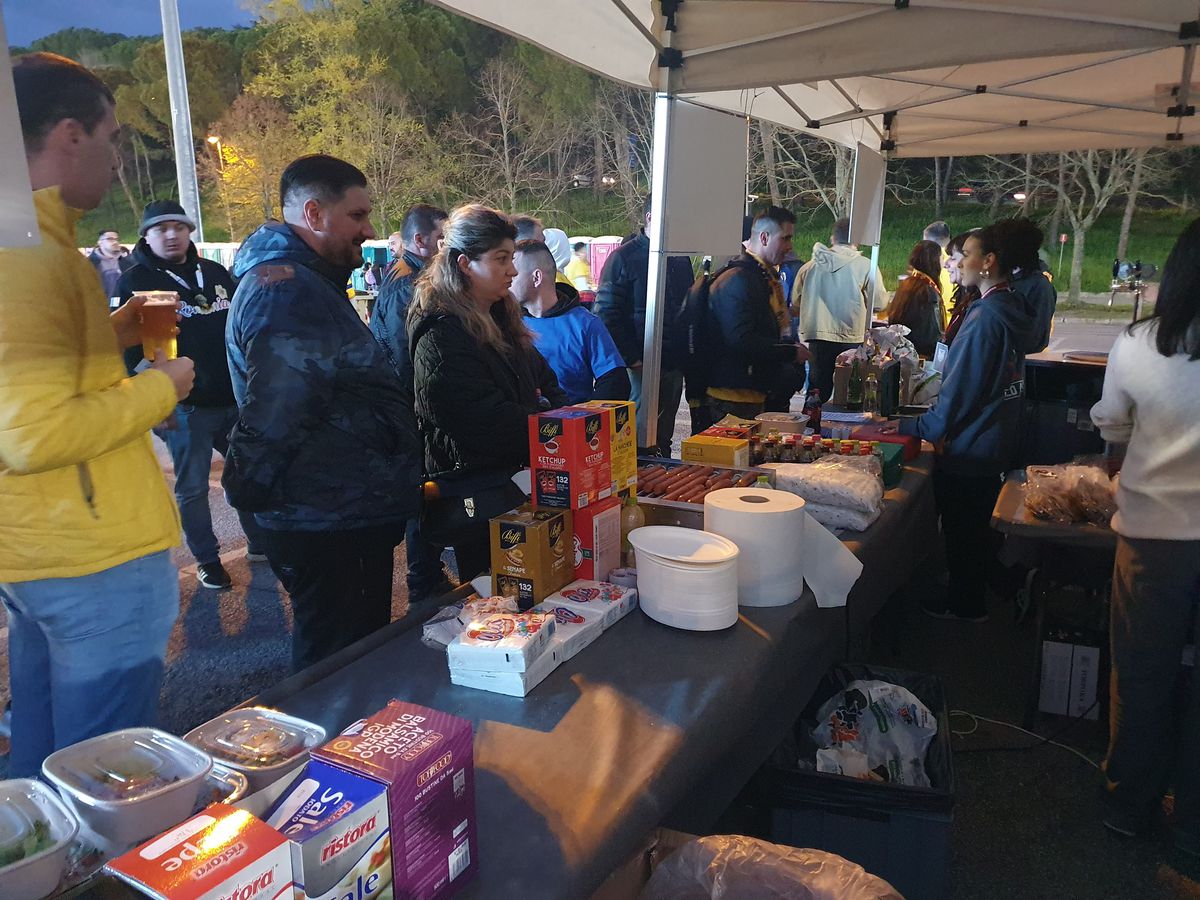 Pregătirile de la San Marino înaintea meciului cu România / foto: Justin Gafiuc