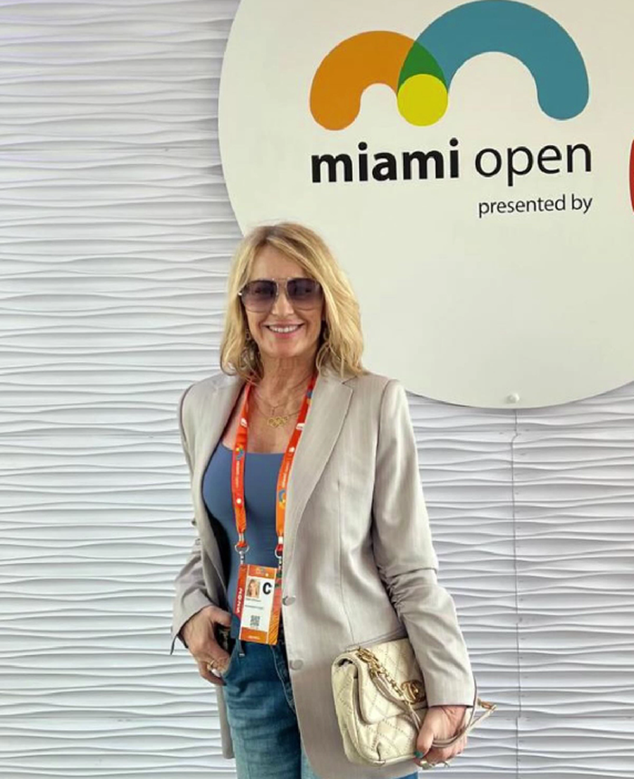 Nadia Comăneci, oaspete de seamă la Miami Open: întâlnire cu cel mai titrat jucător din istoria tenisului