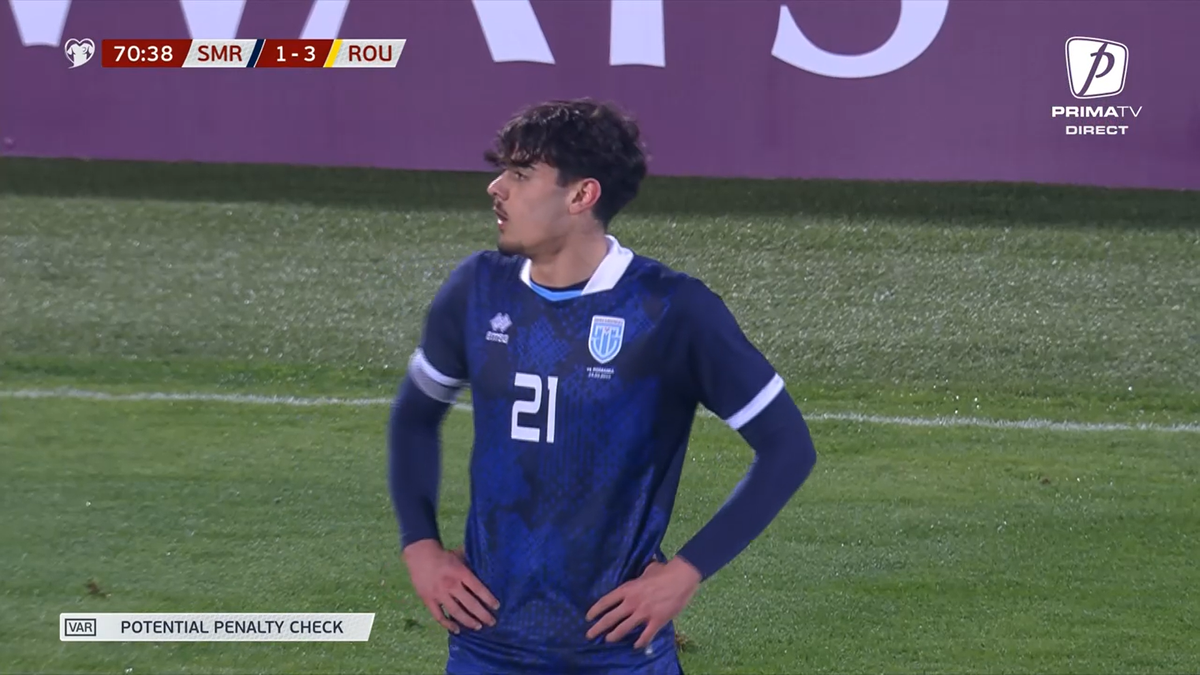 Fază controversată în San Marino - România