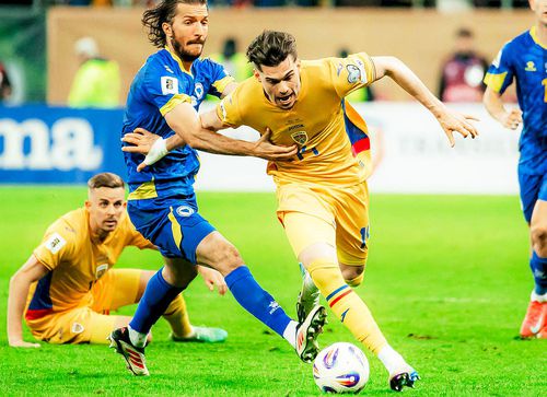 Ianis Hagi, în România - Bosnia / foto: Imago