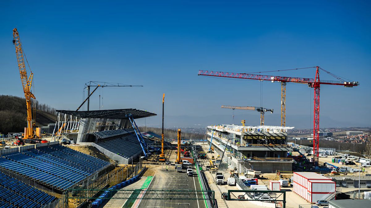 Hungaroring se transformă rapid! Lucrările de pe circuitul din Ungaria avansează înaintea Marelui Premiu din 2025