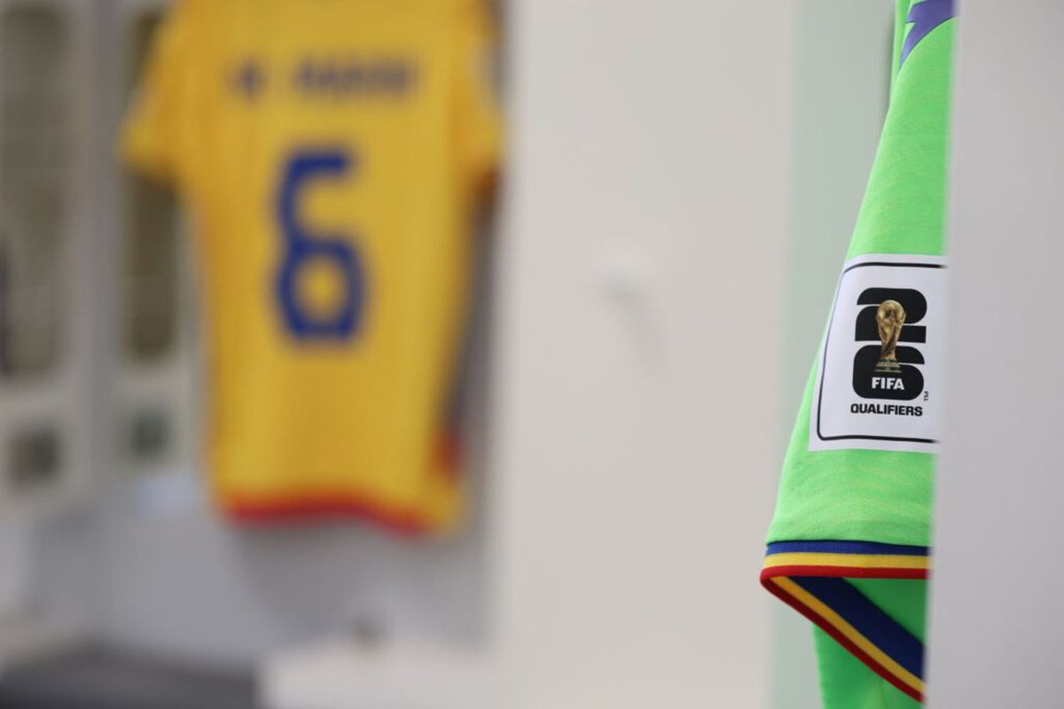 Imagini din vestiarul României la meciul cu San Marino / foto: Facebook FRF