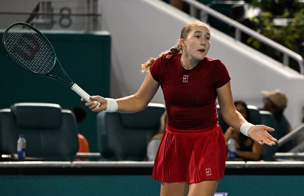 După ce a învins-o, Amanda Anisimova i-a arătat Mirrei Andreeva degetul mijlociu