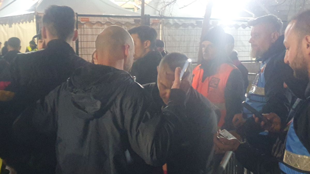 Fanii României înainte de meciul cu San Marino / foto: FRF