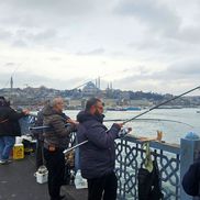 Așa își petrec timpul pescarii din Istanbul / FOTO: Remus Dinu (GSP)