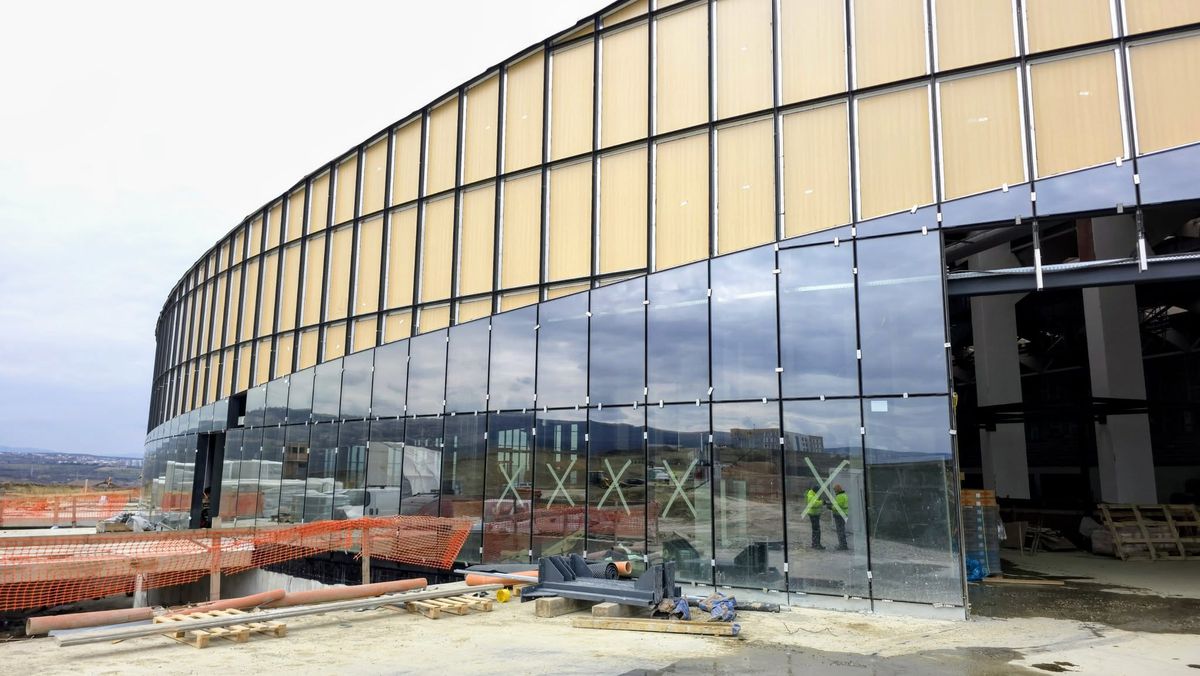 Lucrările la Bazinul Olimpic „David Popovici” au trecut de 75% » Cum arată în acest moment