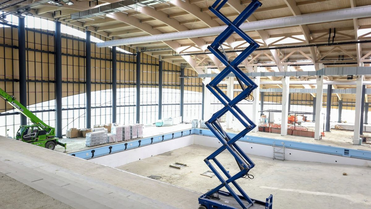 Lucrările la Bazinul Olimpic „David Popovici” au trecut de 75% » Cum arată în acest moment