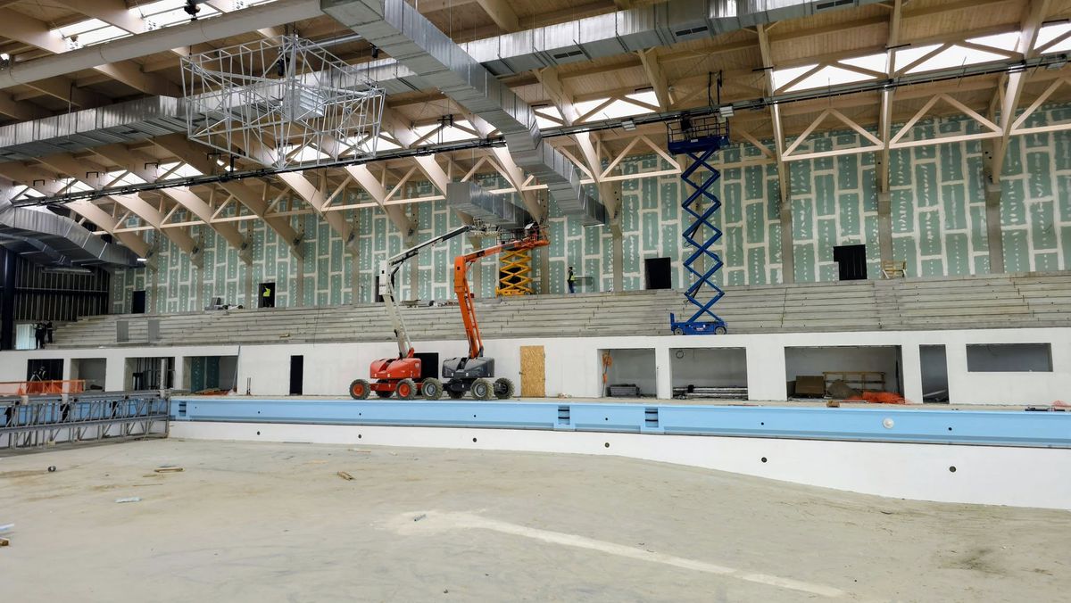 Lucrările la Bazinul Olimpic „David Popovici” au trecut de 75% » Cum arată în acest moment