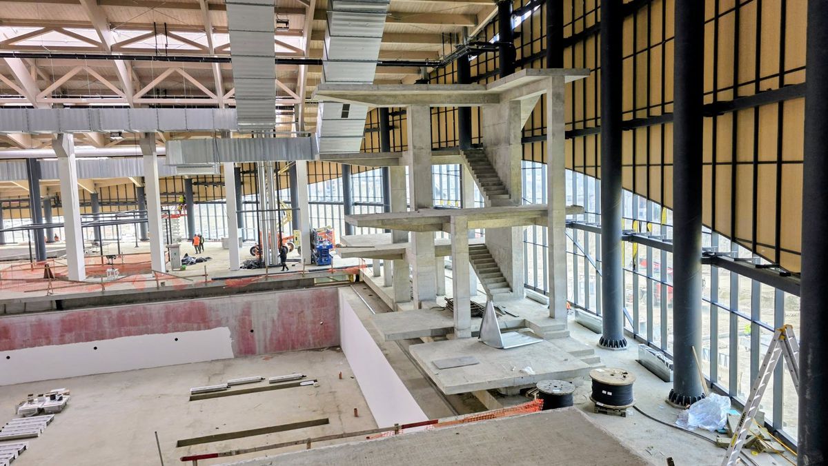 Lucrările la Bazinul Olimpic „David Popovici” au trecut de 75% » Cum arată în acest moment