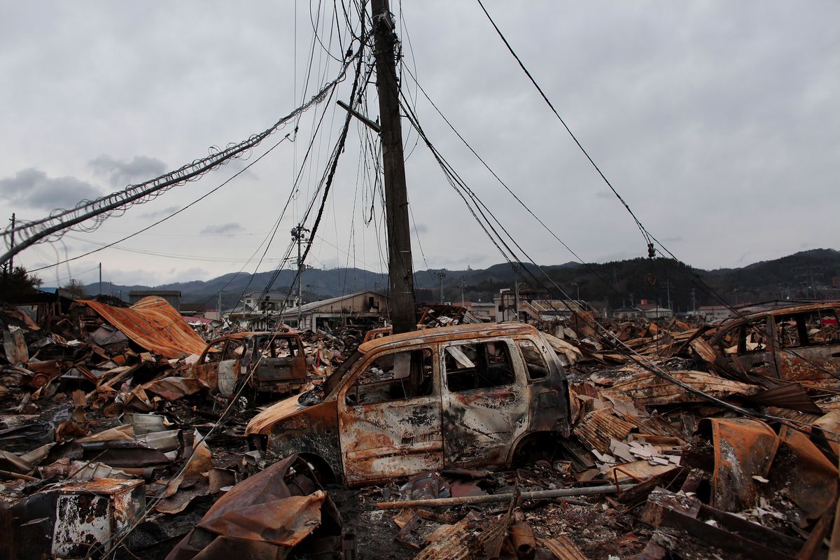 Tsunamiul care a făcut ravagii în Japonia, 2011