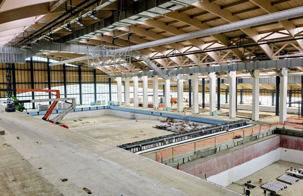 Lucrările la Bazinul Olimpic „David Popovici” au trecut de 75% » Cum arată în acest moment