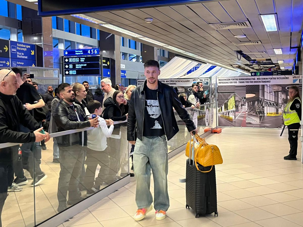 Ionuț Radu a aterizat la București » Cum arată piciorul portarului și prima reacție de la aeroport