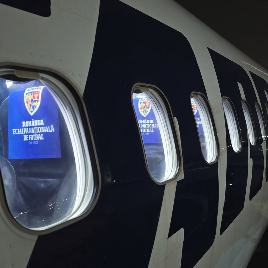 Avion branduit pentru echipa națională Ce conțin cutiile metalice urcate în avionul care a transportat „naționala” la Istanbul