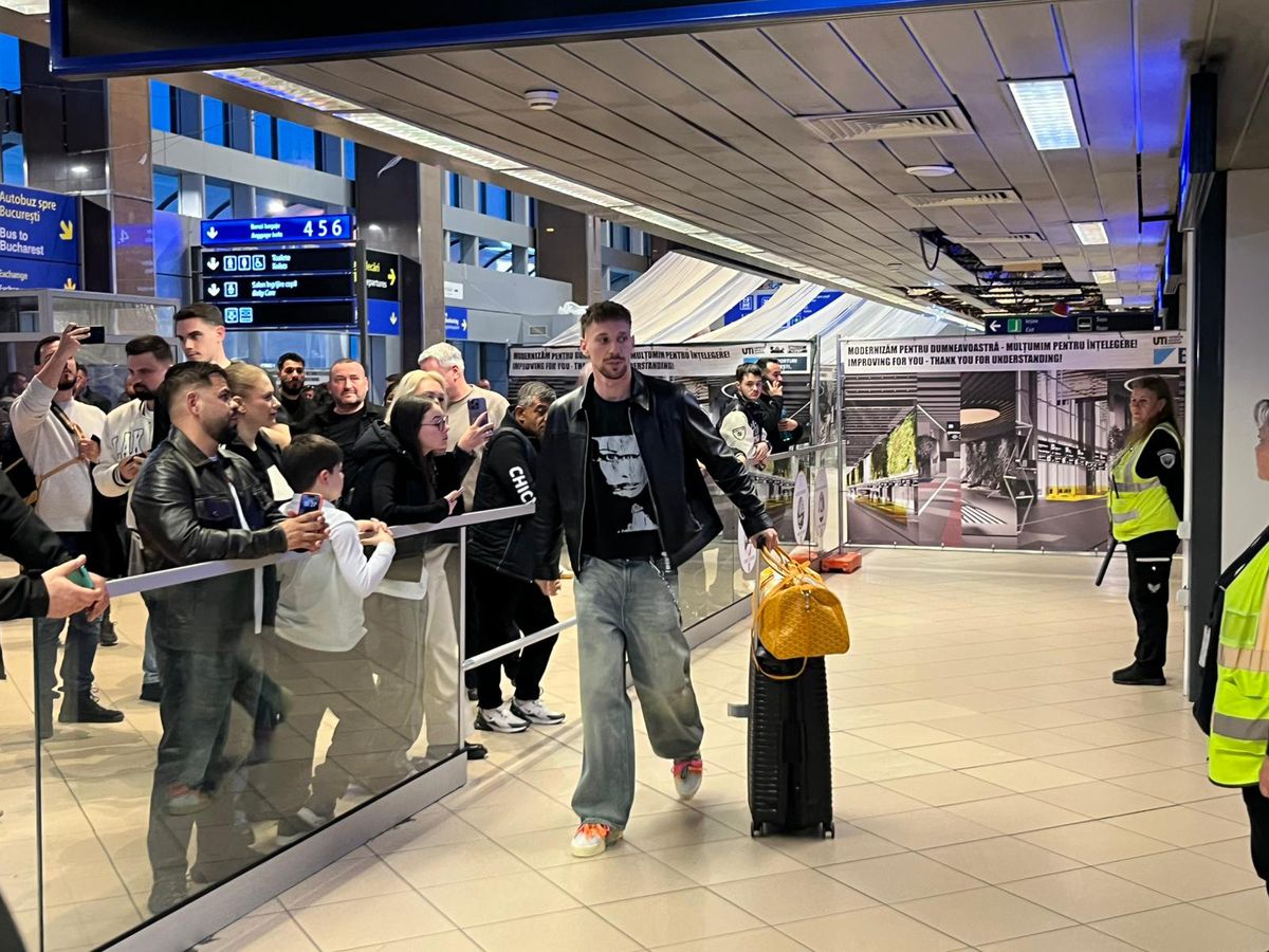 Ionuț Radu a aterizat la București » Cum arată piciorul portarului și prima reacție de la aeroport