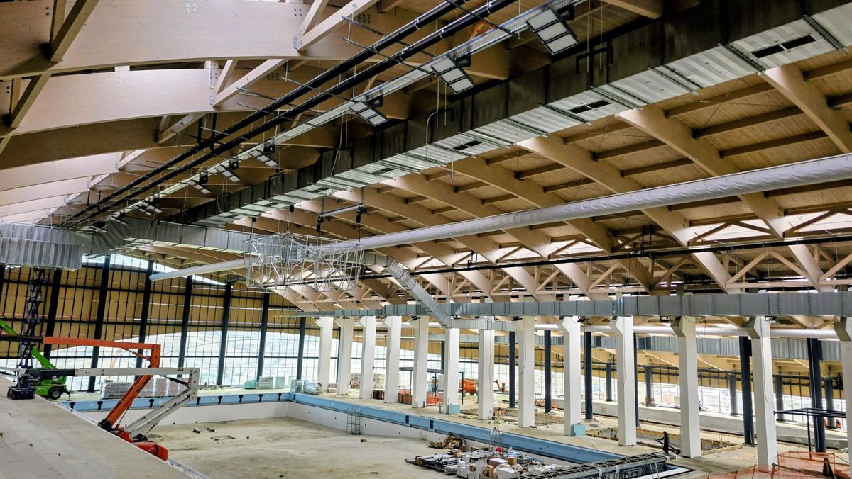 Lucrările la Bazinul Olimpic „David Popovici” au trecut de 75% » Cum arată în acest moment