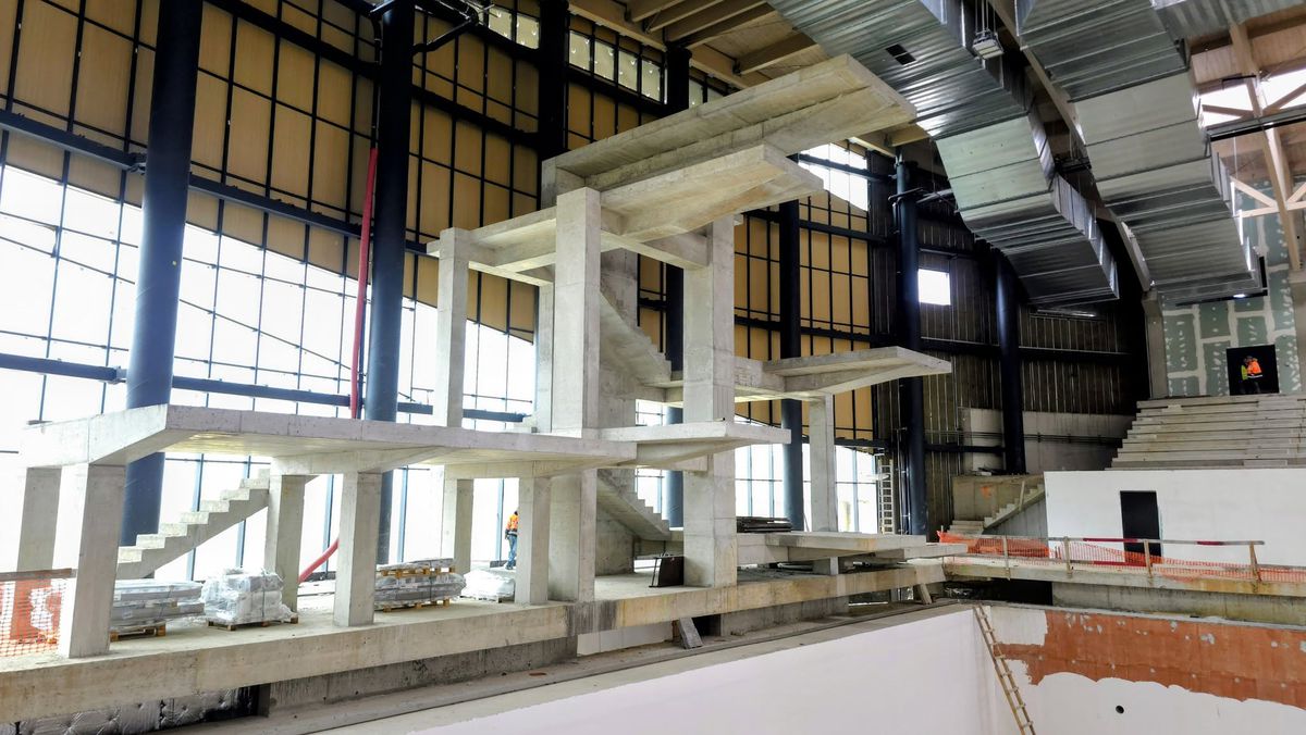 Lucrările la Bazinul Olimpic „David Popovici” au trecut de 75% » Cum arată în acest moment