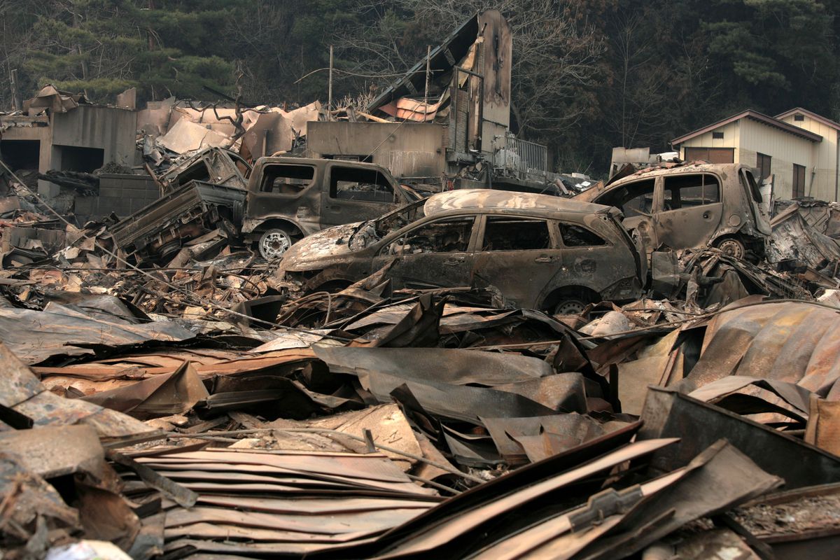 Tsunamiul care a făcut ravagii în Japonia, 2011