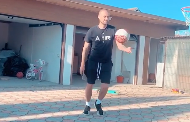 ASTRA GIURGIU. Gabi Tamaș înscrie și din izolare :) Videoclipul urcat de fundaș pe Instagram