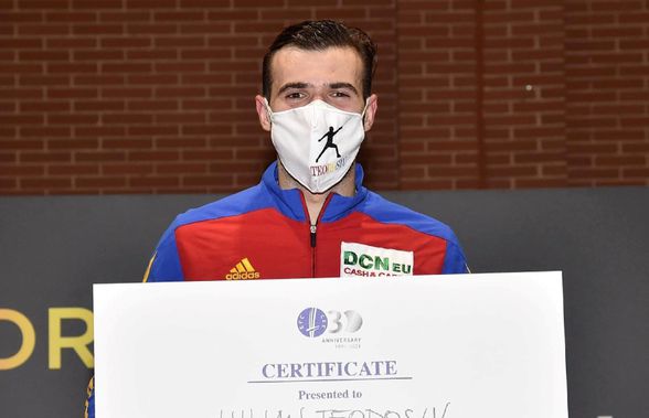 Sabrerul Iulian Teodosiu s-a calificat la Jocurile Olimpice de la Tokyo