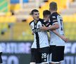 Parma a pierdut pe teren propriu cu Crotone, 3-4 / Sursă foto: Getty & Capturi TV @Telekom Sport