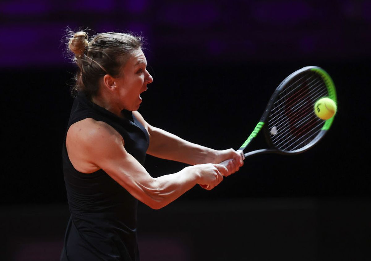 FOTO Simona Halep - Aryna Sabalenka, Stuttgart, 24.04.2021