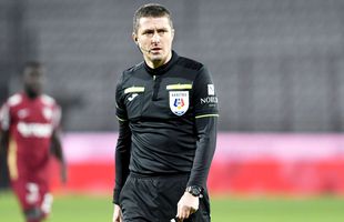 Numire cu scandal » CFR Cluj îl suspectează pe arbitrul delegat de CCA că face jocurile rivalei FCSB