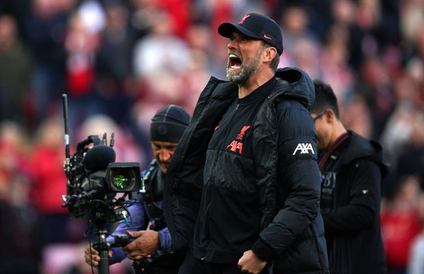 Liverpool câștigă „Merseyside derby” și o împinge pe Everton cu un pas în Championship! Luis Diaz, prestație fabuloasă