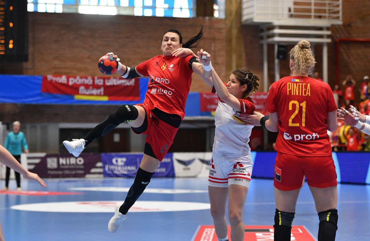 FOTO România - Austria, handbal 24.04.2022