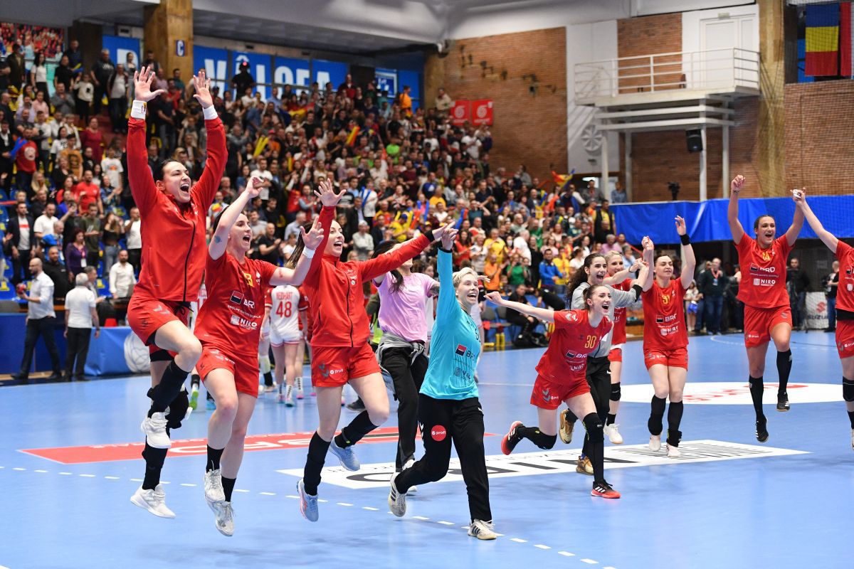 FOTO România - Austria, handbal 24.04.2022