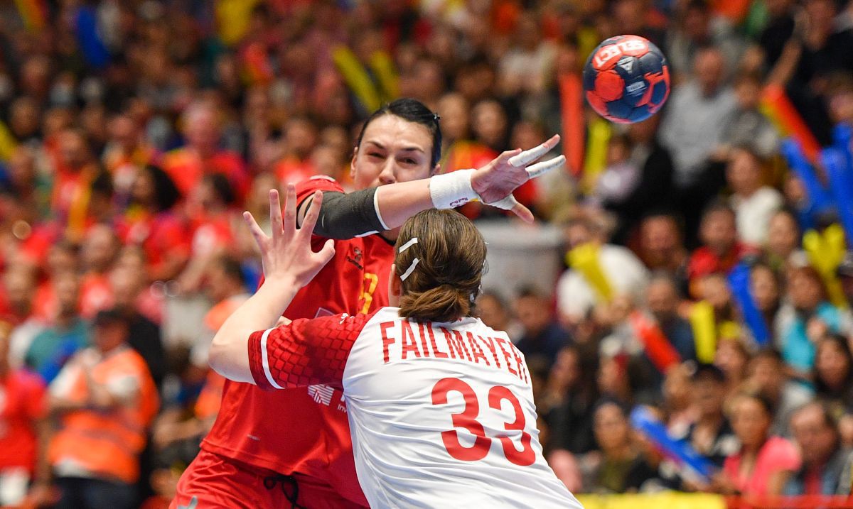 FOTO România - Austria, handbal 24.04.2022