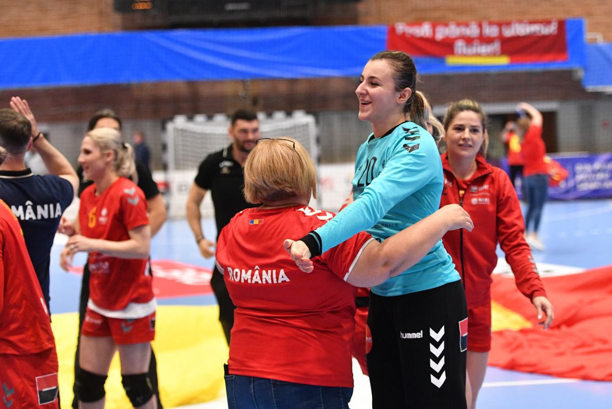 FOTO România - Austria, handbal 24.04.2022