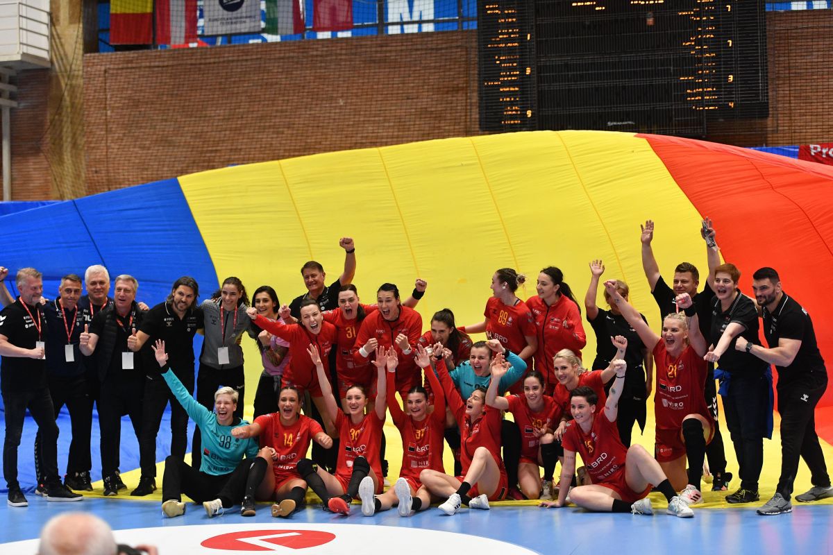 FOTO România - Austria, handbal 24.04.2022