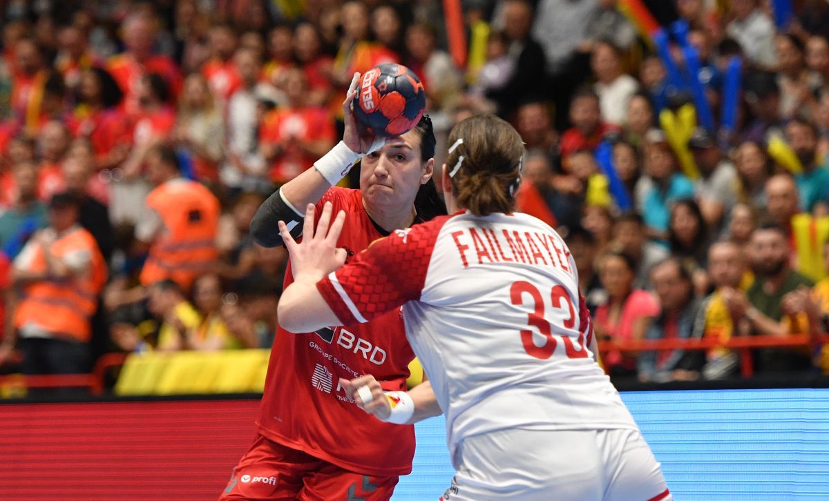 FOTO România - Austria, handbal 24.04.2022