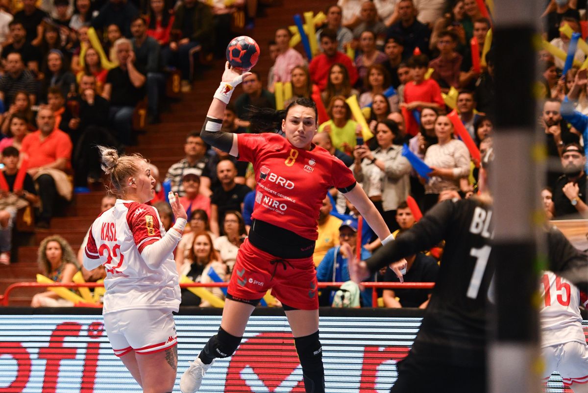 FOTO România - Austria, handbal 24.04.2022