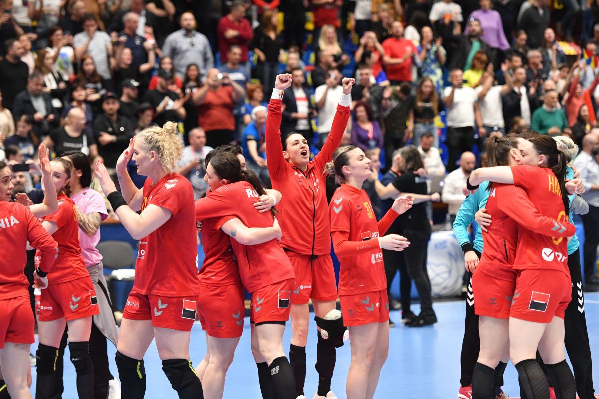 FOTO România - Austria, handbal 24.04.2022