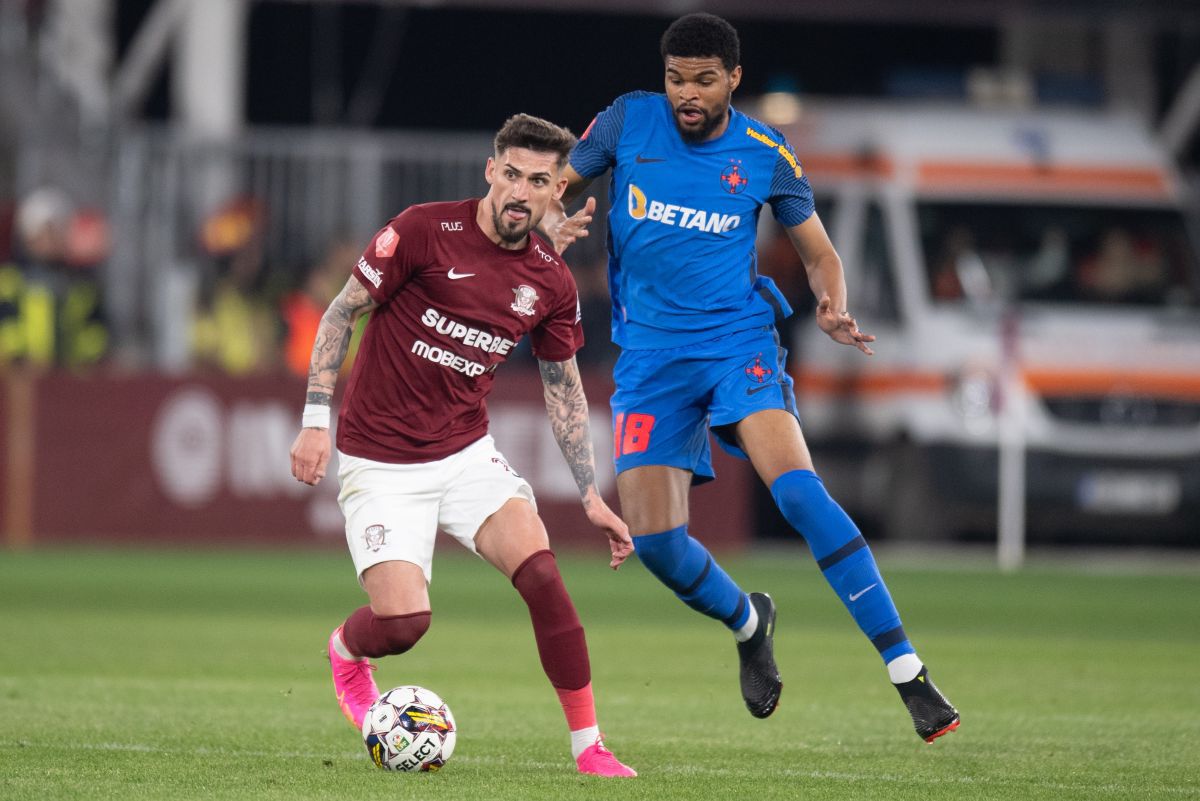 Inutil la golul Rapidului. Vedeta de la FCSB care și-a „sabotat” echipa în Giulești