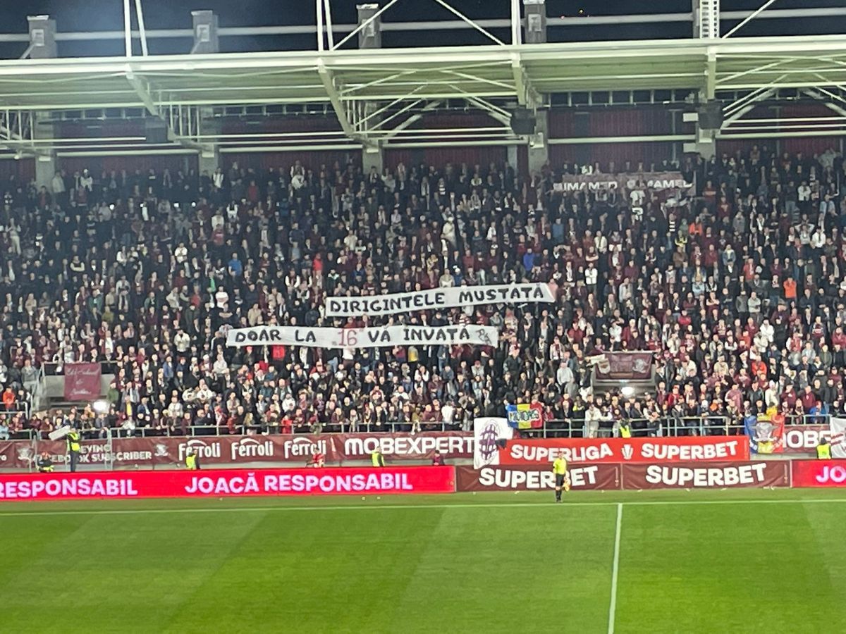 Ironii și mesaje cu tentă rasistă la meciul dintre Rapid și FCSB: „În fața noastră avem dovada vie / Cerșitul și slujitul sunt o meserie” vs „Giuleștiu' arde mahalaua / De ce vă agitați, dacă noi nu suntem Steaua?”