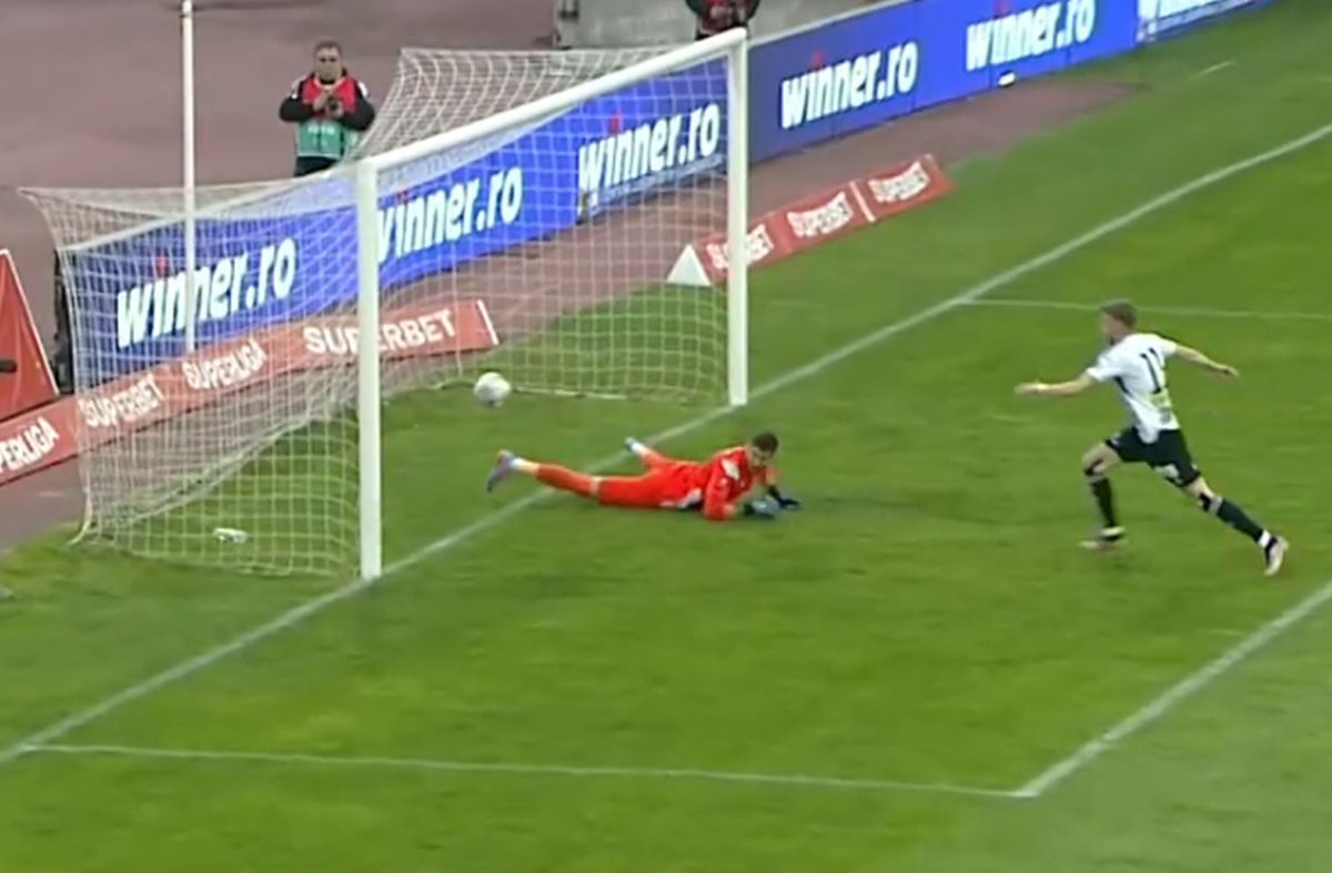 Gafă Flavius Croitoru în U Cluj - CS Mioveni