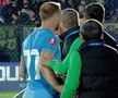 Eliminat după ce a împins arbitrul! 2 galbene în 2 minute în Superligă