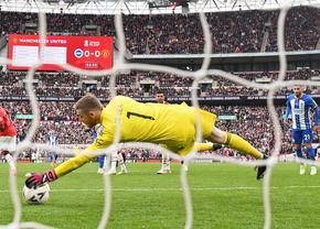 De Gea n-a apărat nimic, nici cu notițe ascunse în prosop: „Parcă-i o hologramă”