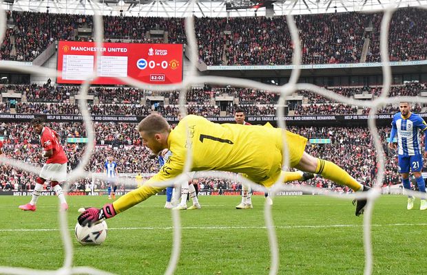 De Gea n-a apărat nimic, nici cu notițe ascunse în prosop: „Parcă-i o hologramă”