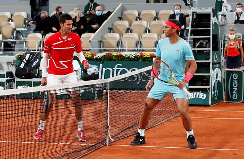 Novak Djokovic și Rafael Nadal au o rivalitate sonoră, ei întâlnindu-se de 59 de ori în circuit Foto Guliver/GettyImages