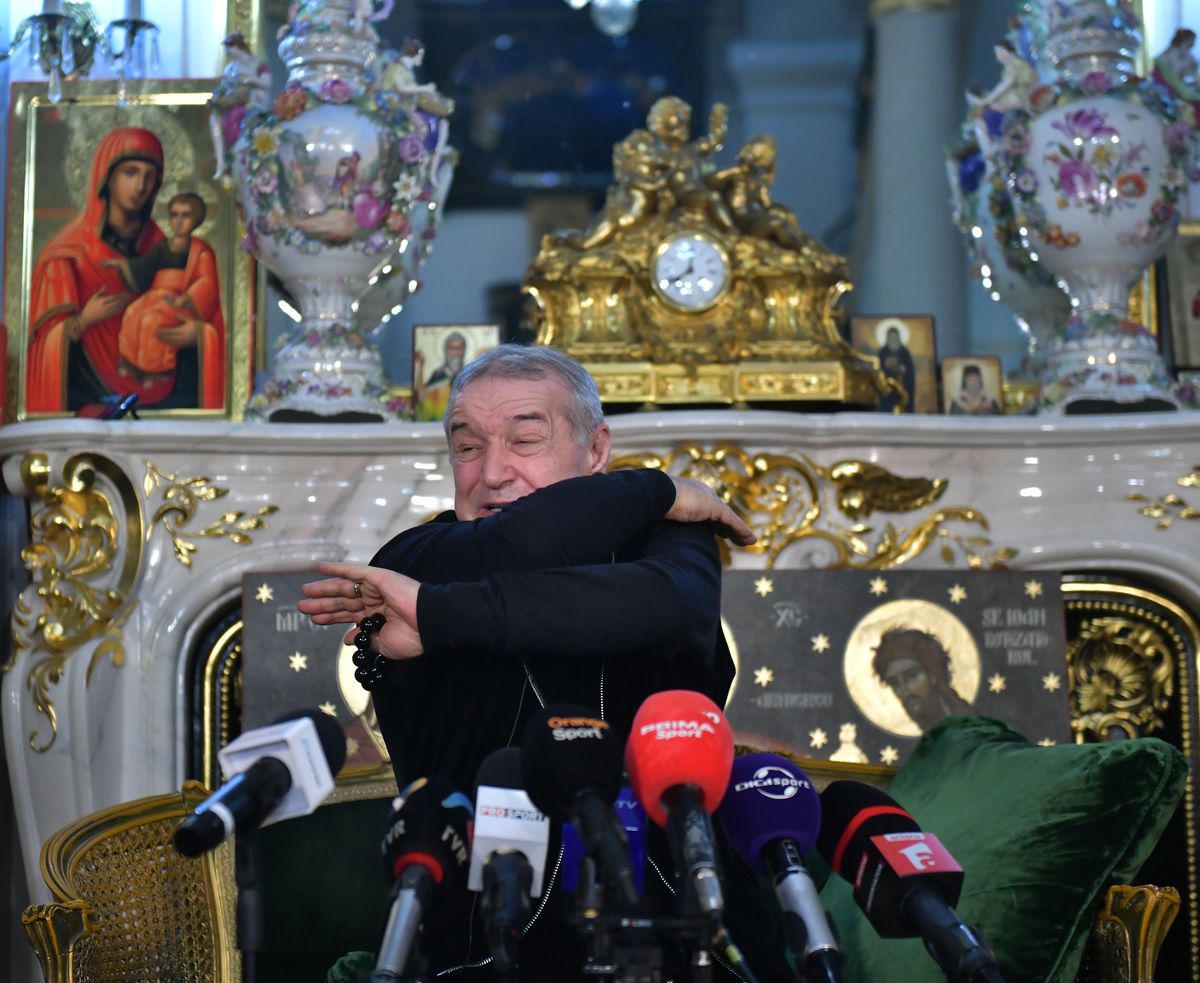 Gigi Becali, conferință de presă incredibilă! A anunțat că renunță la FCSB și iese din fotbal: „M-au biruit! E ultima mea apariție”