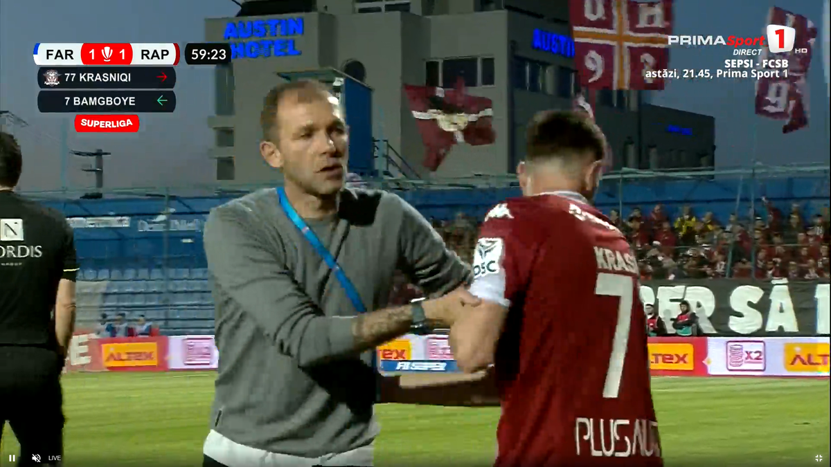 Ermal Krasniqi, gest incredibil față de Lobonț