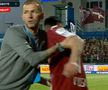 Scene incredibile la Farul - Rapid » L-a împins pe Bogdan Lobonț după ce a fost schimbat