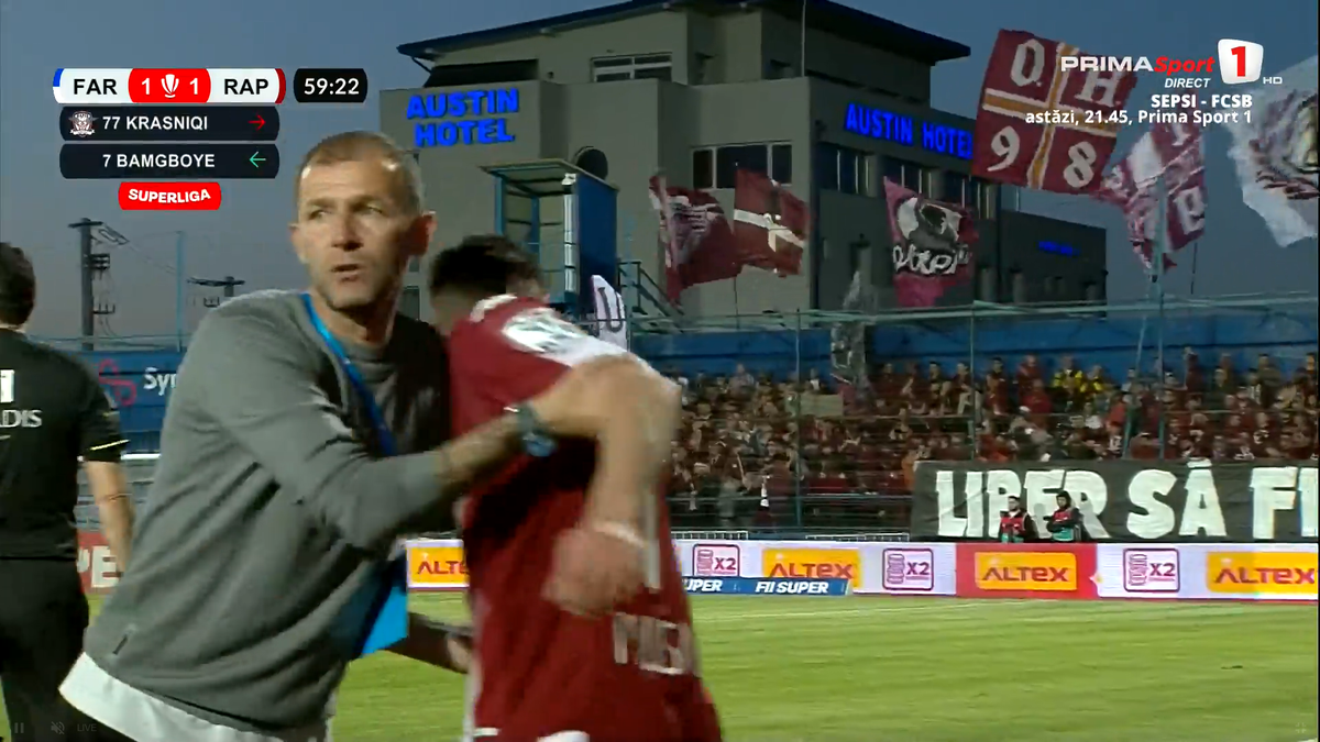 Ermal Krasniqi, gest incredibil față de Lobonț