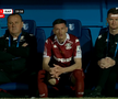 Scene incredibile la Farul - Rapid » L-a împins pe Bogdan Lobonț după ce a fost schimbat