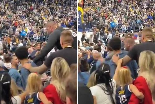 NBA anchetează incidentul petrecut luni seară, pe Ball Arena din Denver, în care Strahinja, fratele vedetei gazdelor Nikola Jokic, a lovit un fan din tribune
