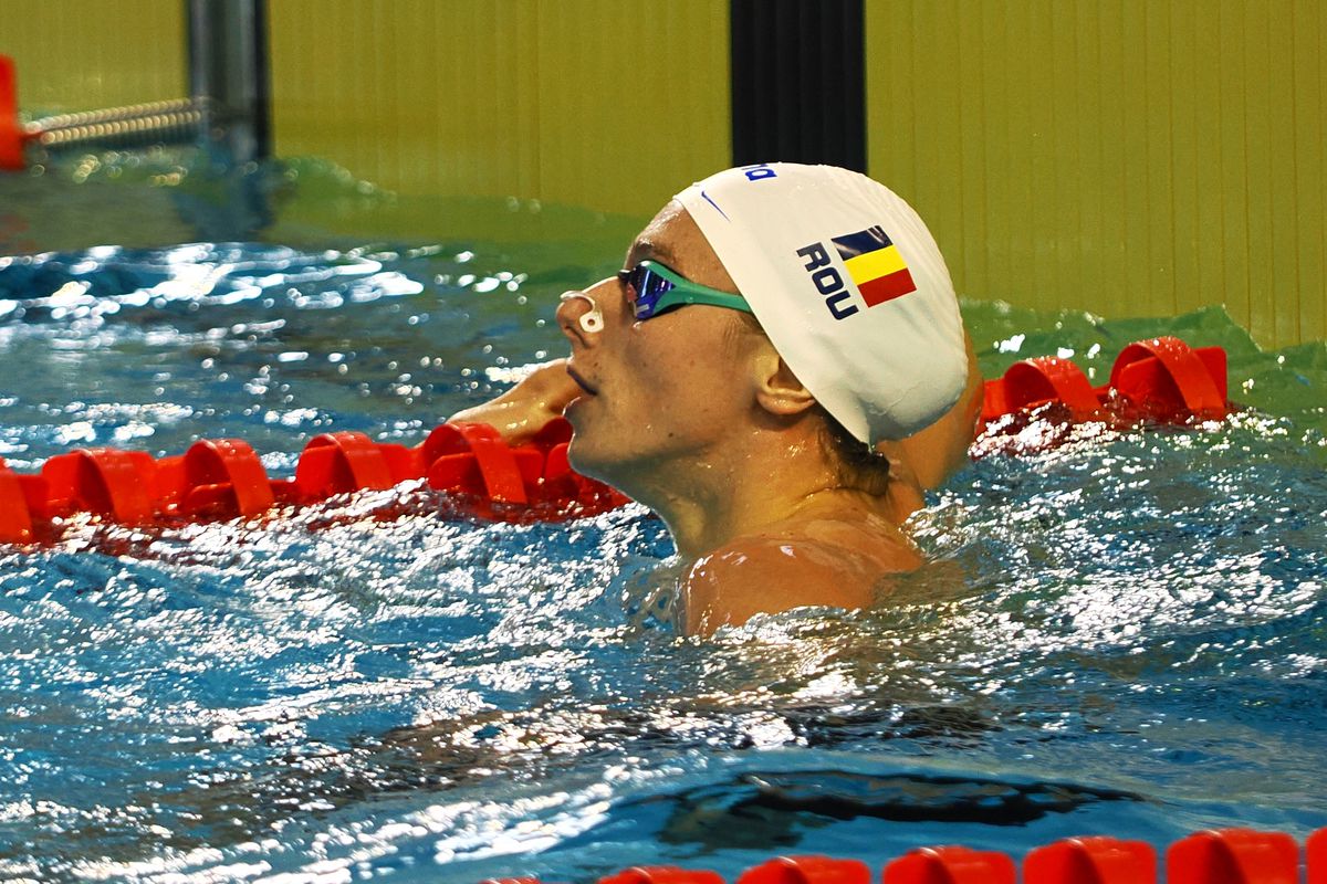 Robert Badea, una dintre speranțele înotului românesc: „Încă sunt mic și mai am multe de învățat”