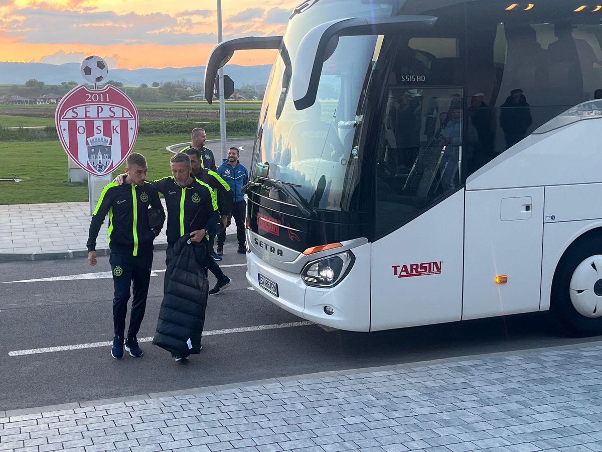 Sepsi - FCSB, imagini de dinainte de meci